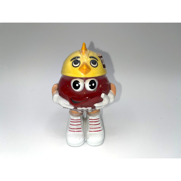 M & M Other - Vintage Easter Chick Hat Red M&M Cake Topper Cupcake Topper Yellow Chicken